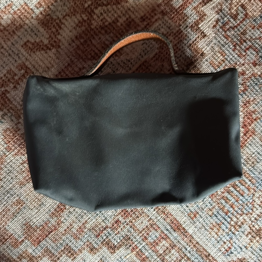 Longchamp Gray toiletry bag le pliage club cosmetic case - Picture 2 of 3